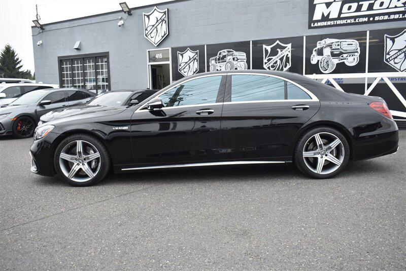 used 2020 Mercedes-Benz AMG S 63 car, priced at $79,900