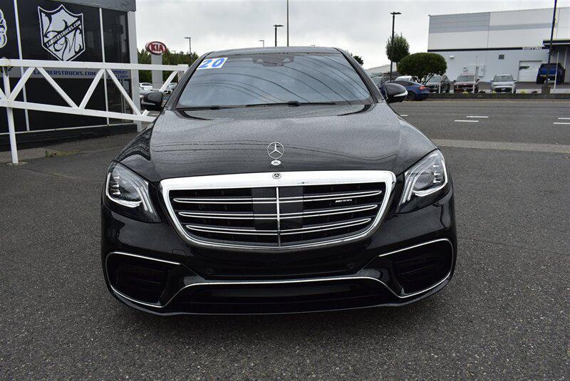 used 2020 Mercedes-Benz AMG S 63 car, priced at $79,900