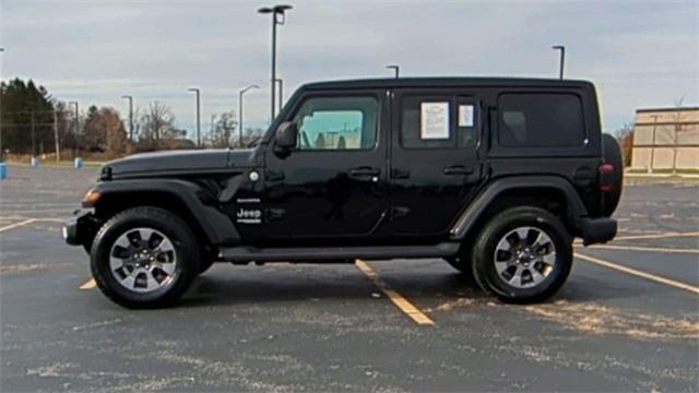 used 2021 Jeep Wrangler Unlimited car, priced at $35,590