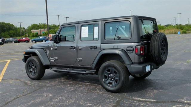 used 2020 Jeep Wrangler Unlimited car, priced at $33,497