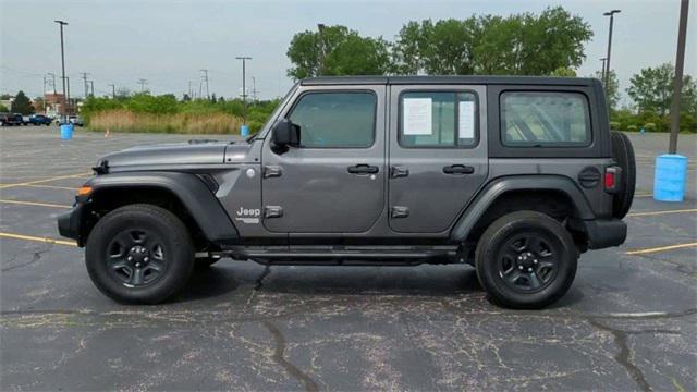 used 2020 Jeep Wrangler Unlimited car, priced at $33,497