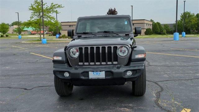 used 2020 Jeep Wrangler Unlimited car, priced at $33,497