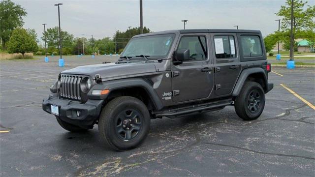 used 2020 Jeep Wrangler Unlimited car, priced at $33,497