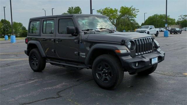 used 2020 Jeep Wrangler Unlimited car, priced at $33,497