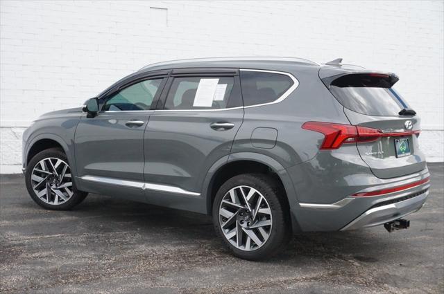 used 2021 Hyundai Santa Fe car, priced at $20,290