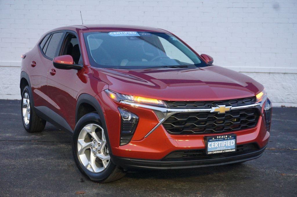 used 2024 Chevrolet Trax car, priced at $19,895