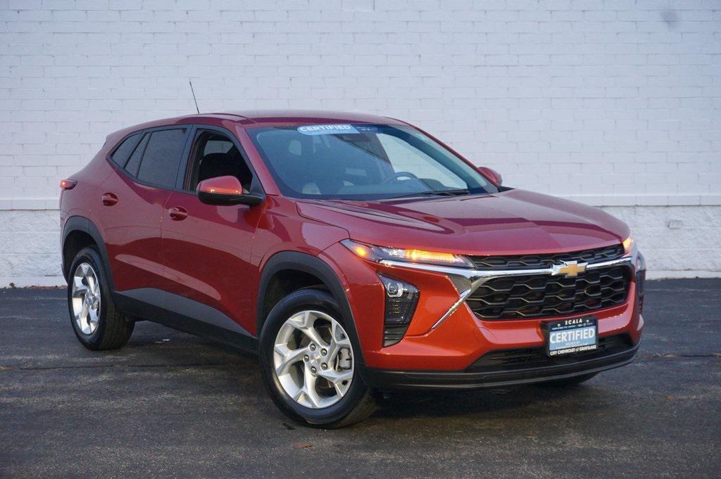 used 2024 Chevrolet Trax car, priced at $19,895