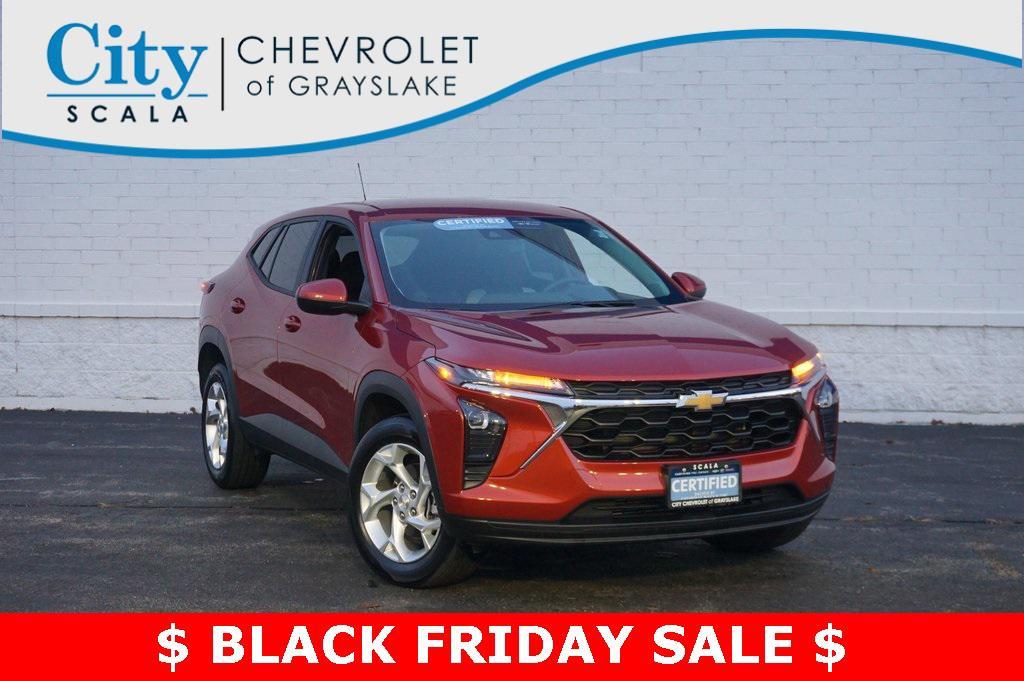 used 2024 Chevrolet Trax car, priced at $19,895