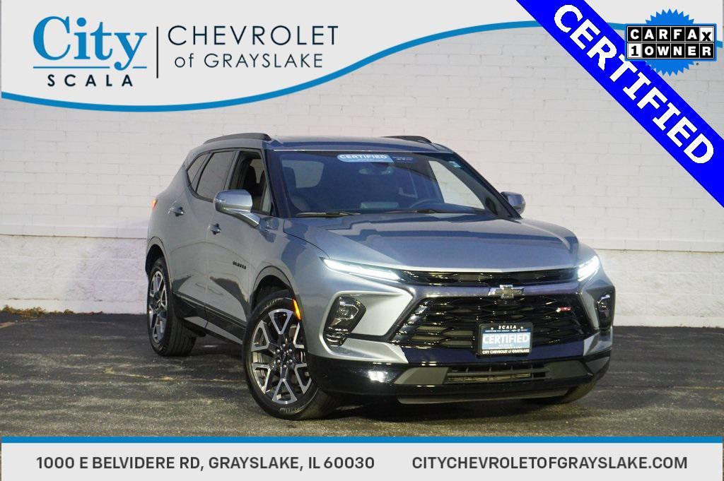 used 2025 Chevrolet Blazer car, priced at $34,895