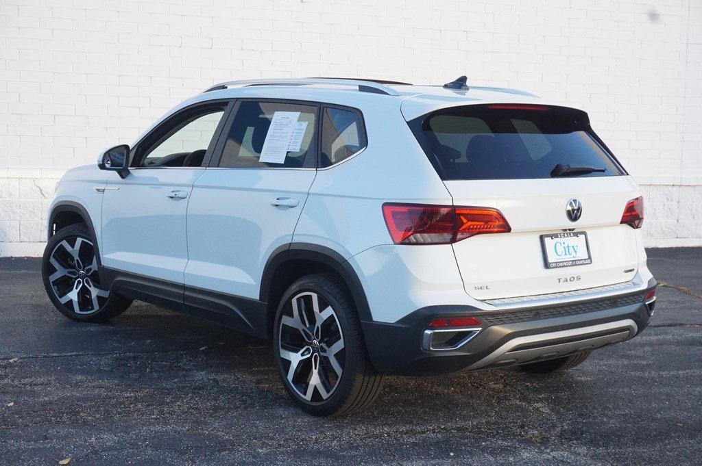 used 2022 Volkswagen Taos car, priced at $22,995