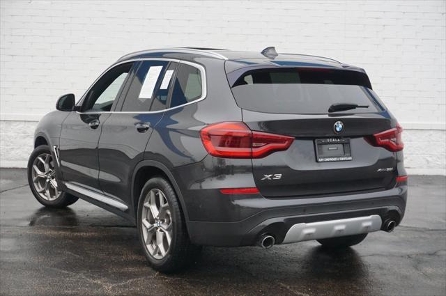 used 2021 BMW X3 car, priced at $30,795