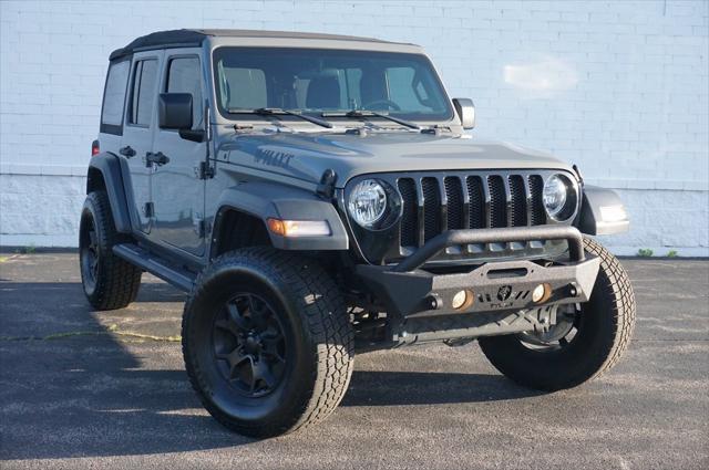 used 2021 Jeep Wrangler Unlimited car, priced at $33,495