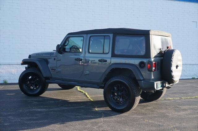 used 2021 Jeep Wrangler Unlimited car, priced at $33,495