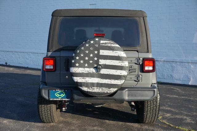 used 2021 Jeep Wrangler Unlimited car, priced at $33,495