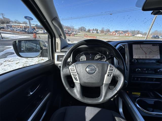 used 2021 Nissan Titan car, priced at $28,800