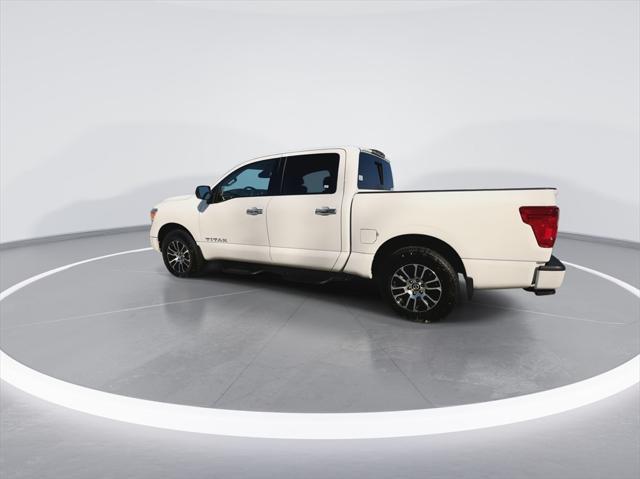 used 2021 Nissan Titan car, priced at $28,800