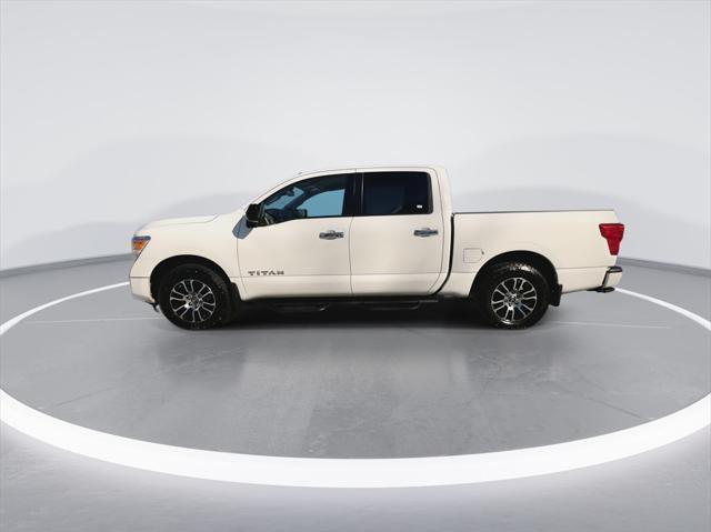 used 2021 Nissan Titan car, priced at $28,800