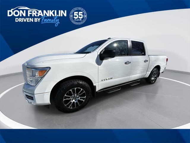 used 2021 Nissan Titan car, priced at $28,800