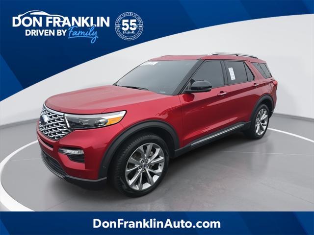 used 2021 Ford Explorer car, priced at $36,896