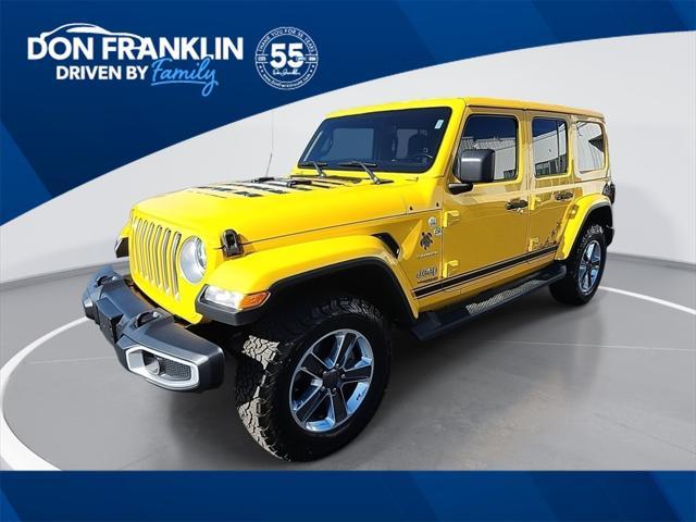 used 2020 Jeep Wrangler Unlimited car, priced at $30,800