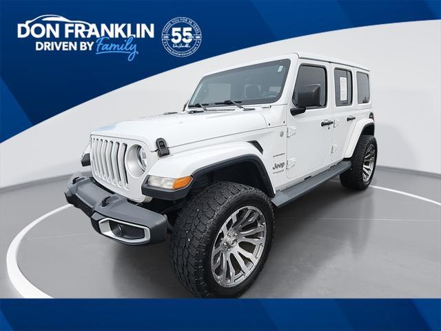 used 2020 Jeep Wrangler Unlimited car, priced at $31,850