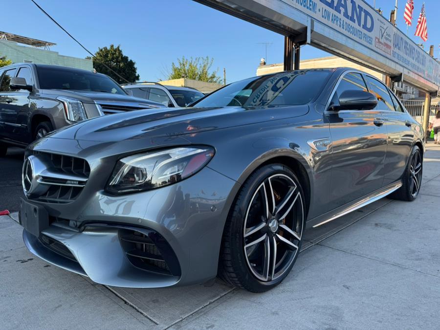 used 2018 Mercedes-Benz AMG E 63 car, priced at $48,999