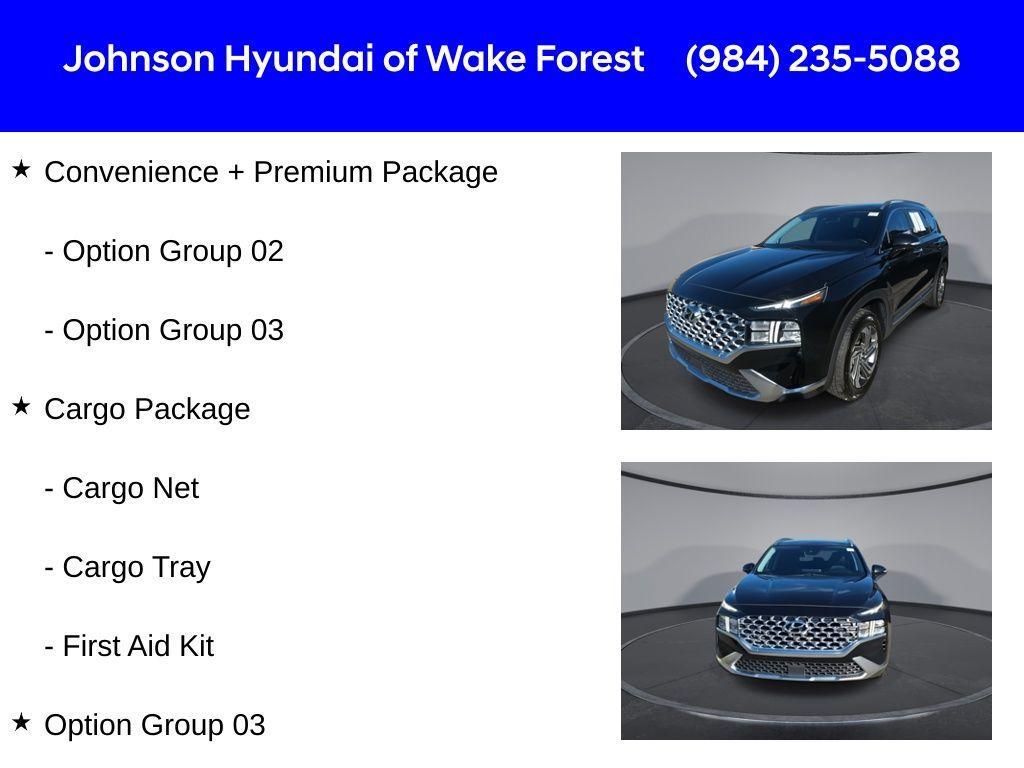 used 2022 Hyundai Santa Fe car, priced at $25,298