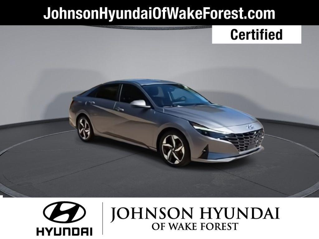 used 2023 Hyundai ELANTRA HEV car, priced at $19,499