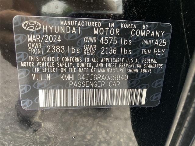 new 2024 Hyundai Sonata Hybrid car, priced at $31,767