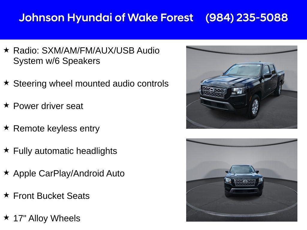 used 2023 Nissan Frontier car, priced at $29,398