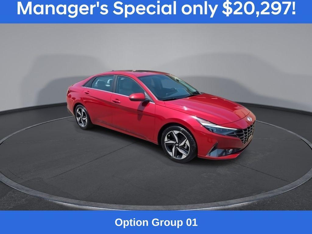 used 2023 Hyundai Elantra car, priced at $20,297