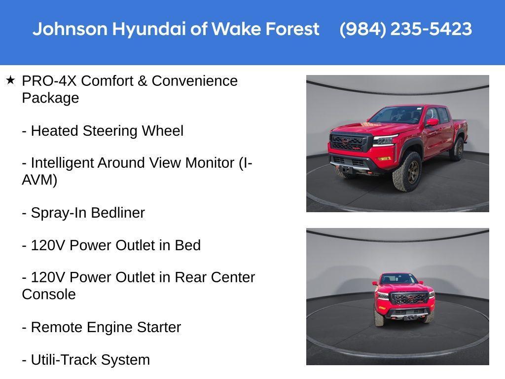 used 2022 Nissan Frontier car, priced at $29,495