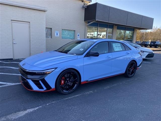 new 2025 Hyundai Elantra N car, priced at $37,070