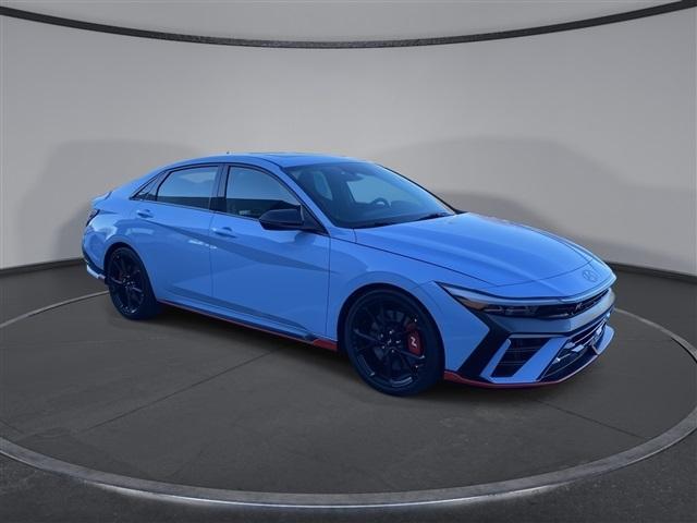 new 2025 Hyundai Elantra N car, priced at $37,070