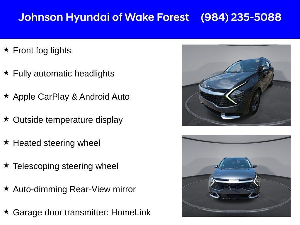 used 2023 Kia Sportage Hybrid car, priced at $31,899