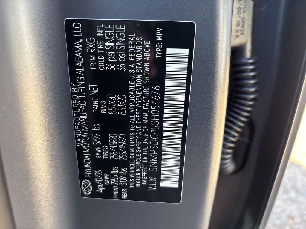 new 2025 Hyundai SANTA FE HEV car, priced at $52,830