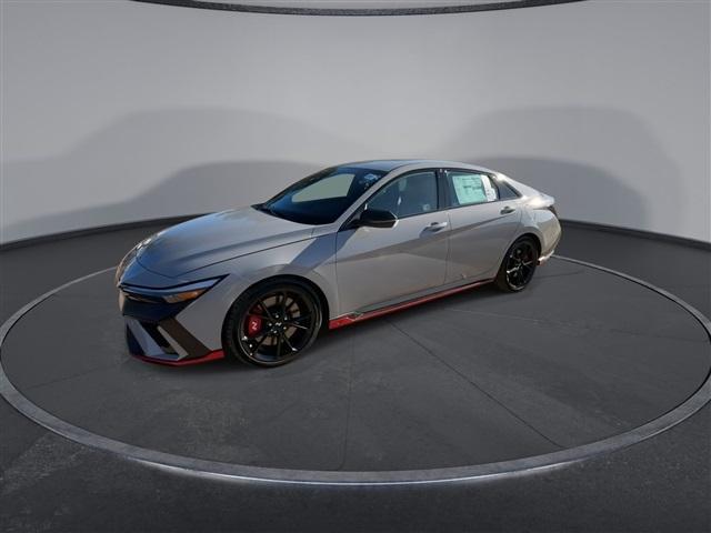 new 2025 Hyundai Elantra N car, priced at $36,110