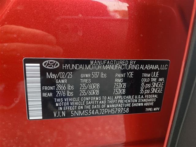 new 2023 Hyundai Santa Fe car, priced at $38,115