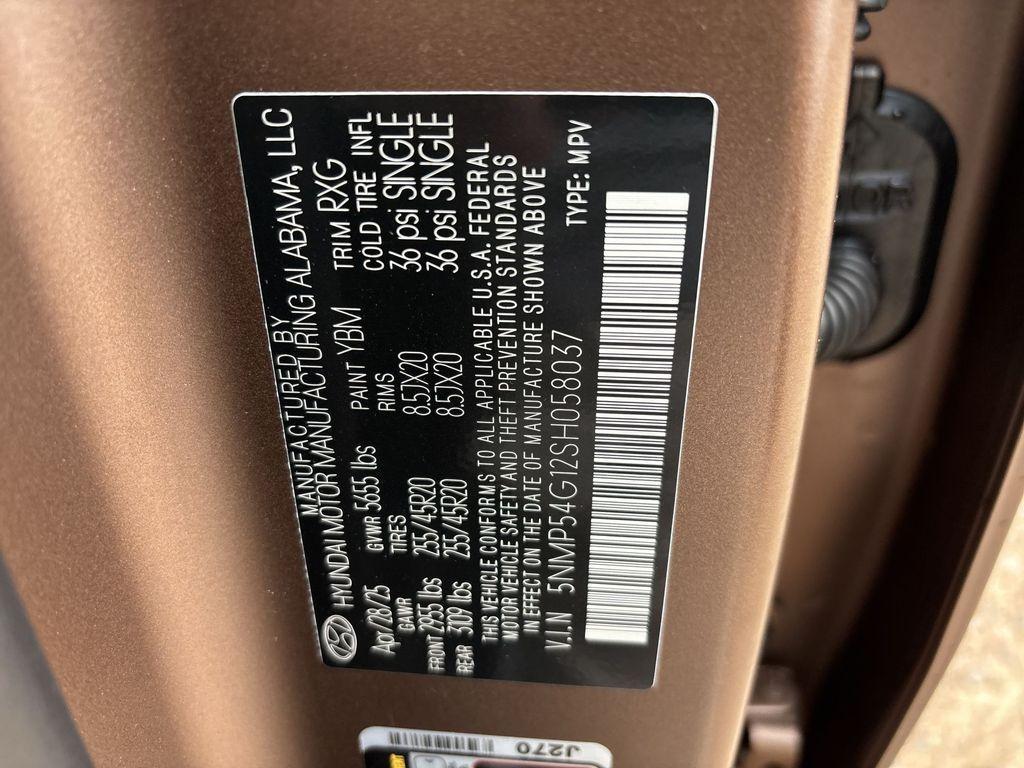 new 2025 Hyundai SANTA FE HEV car, priced at $47,494