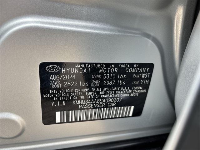 new 2025 Hyundai IONIQ 6 car, priced at $39,910