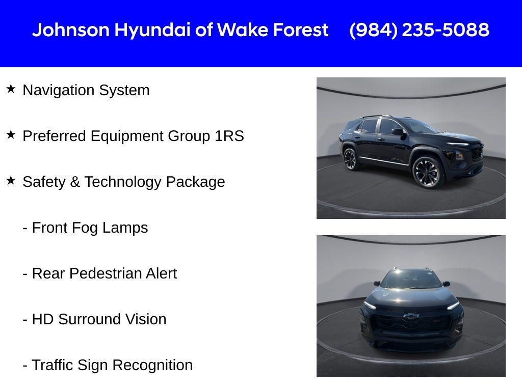used 2025 Chevrolet Equinox car, priced at $30,997
