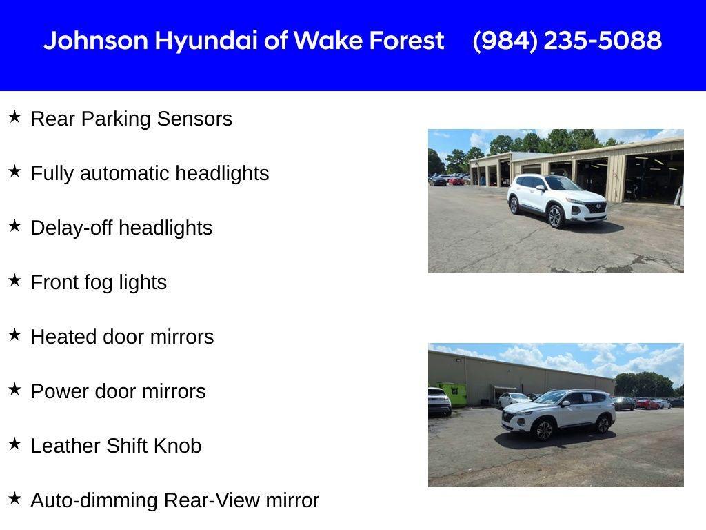 used 2020 Hyundai Santa Fe car, priced at $21,995