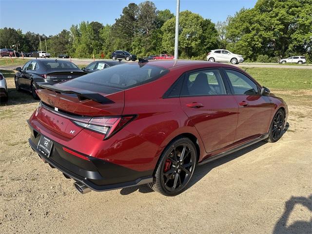 new 2025 Hyundai ELANTRA N car, priced at $36,150