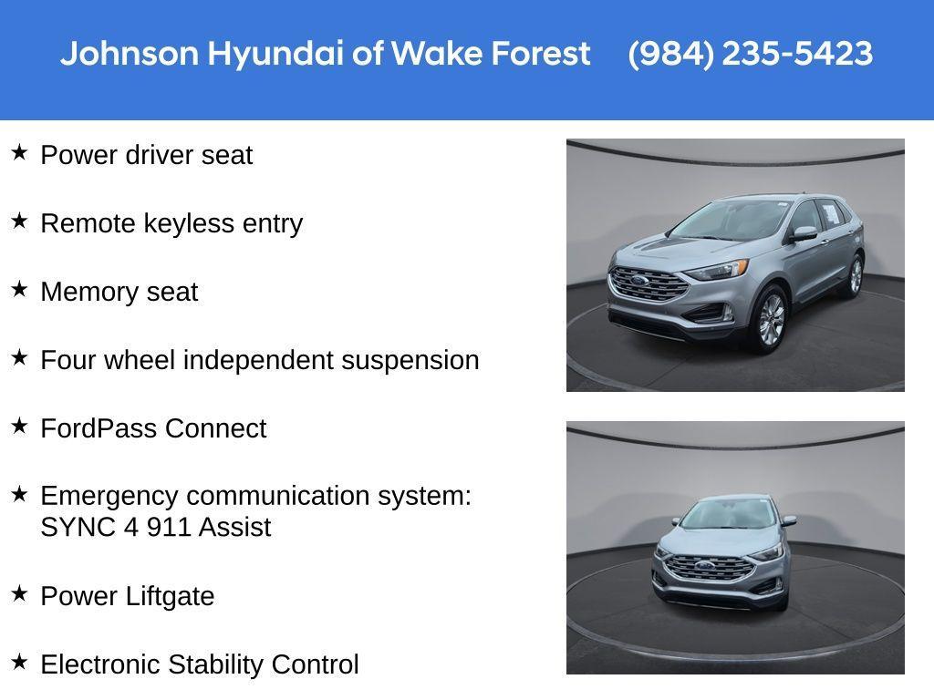 used 2024 Ford Edge car, priced at $32,799