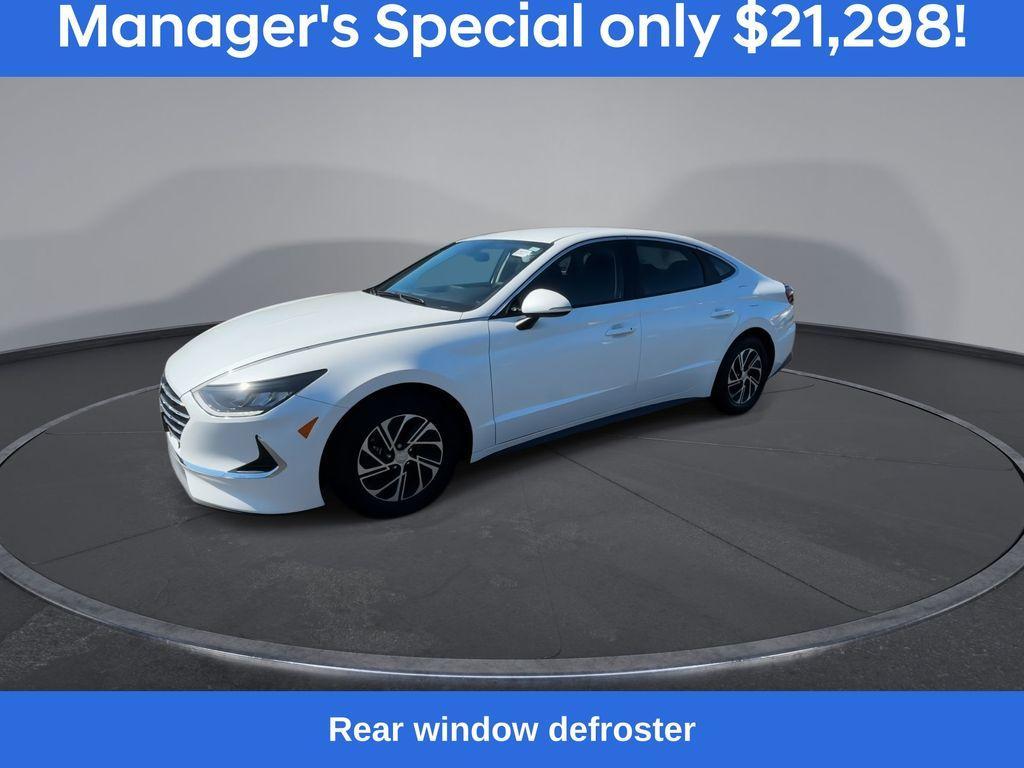 used 2022 Hyundai Sonata Hybrid car, priced at $21,298