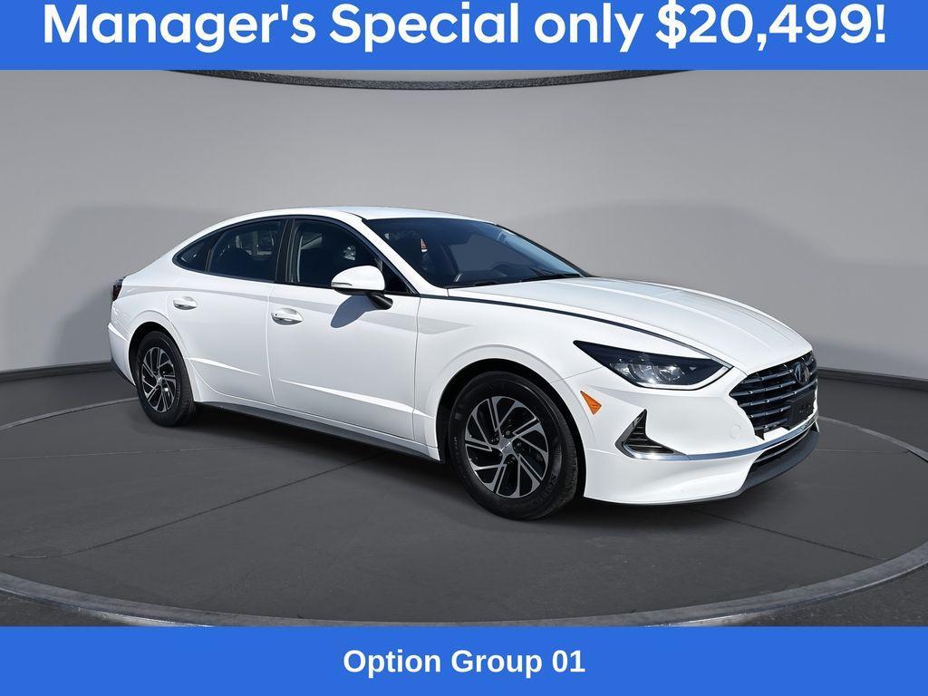 used 2022 Hyundai Sonata Hybrid car, priced at $20,499