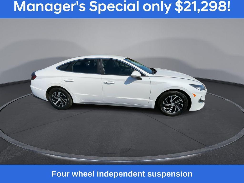 used 2022 Hyundai Sonata Hybrid car, priced at $21,298