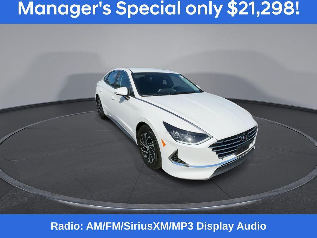 used 2022 Hyundai Sonata Hybrid car, priced at $21,298