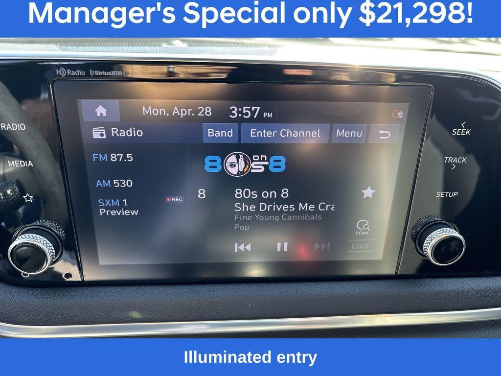 used 2022 Hyundai Sonata Hybrid car, priced at $21,298