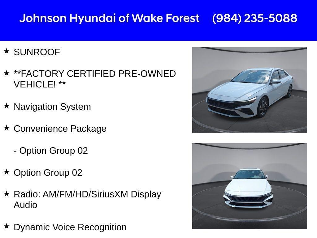 used 2024 Hyundai Elantra car, priced at $20,398